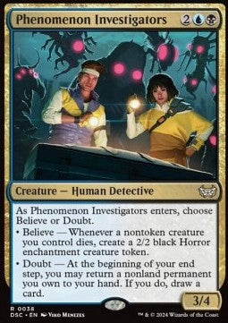Phenomenon Investigators - Commander: Duskmourn: House of Horror (Rare) [DSC-38]