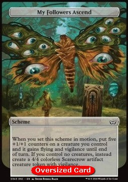 My Followers Ascend - Commander: Duskmourn: House of Horror (Special) [DSC-343]