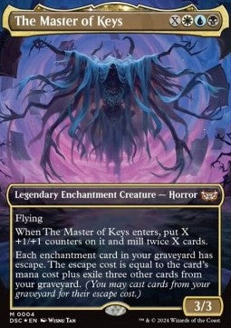 The Master of Keys - Commander: Duskmourn: House of Horror (Mythic) [DSC-4]