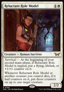 Reluctant Role Model (V.1) - Duskmourn: House of Horror: Extras (Rare) [XDSK-289]