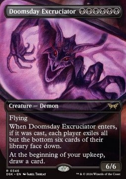 Doomsday Excruciator - Duskmourn: House of Horror: Extras (Rare) [XDSK-346]