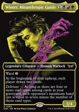 Winter, Misanthropic Guide - Duskmourn: House of Horror: Extras (Rare) [XDSK-365]