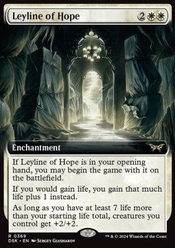 Leyline of Hope - Duskmourn: House of Horror: Extras (Rare) [XDSK-369]