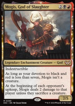 Mogis, God of Slaughter - Commander: Duskmourn: House of Horror (Mythic) [DSC-89]
