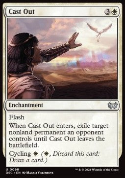 Cast Out - Commander: Duskmourn: House of Horror (Uncommon) [DSC-98]