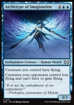 Archetype of Imagination - Commander: Duskmourn: House of Horror (Uncommon) [DSC-111]