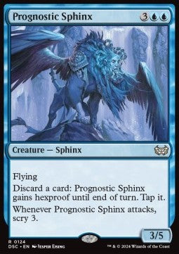 Prognostic Sphinx - Commander: Duskmourn: House of Horror (Rare) [DSC-124]