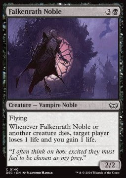 Falkenrath Noble - Commander: Duskmourn: House of Horror (Common) [DSC-140]