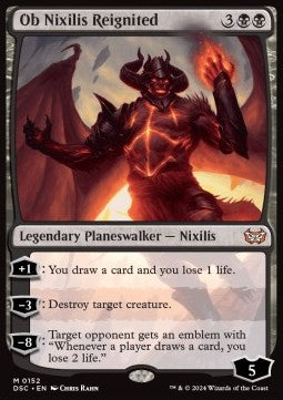 Ob Nixilis Reignited - Commander: Duskmourn: House of Horror (Mythic) [DSC-152]