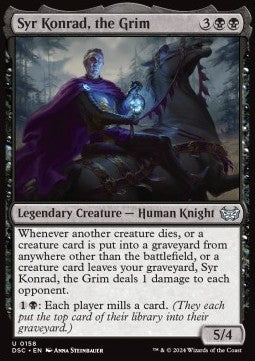 Syr Konrad, the Grim - Commander: Duskmourn: House of Horror (Uncommon) [DSC-158]