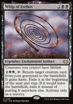 Whip of Erebos - Commander: Duskmourn: House of Horror (Rare) [DSC-159]