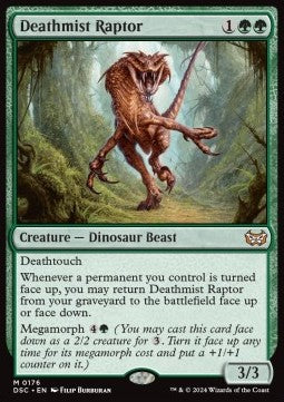 Deathmist Raptor - Commander: Duskmourn: House of Horror (Mythic) [DSC-176]