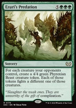 Ezuri's Predation - Commander: Duskmourn: House of Horror (Rare) [DSC-178]
