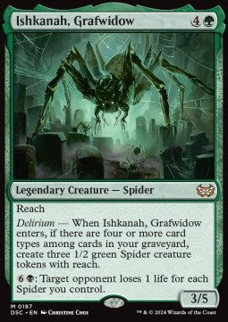 Ishkanah, Grafwidow - Commander: Duskmourn: House of Horror (Mythic) [DSC-187]