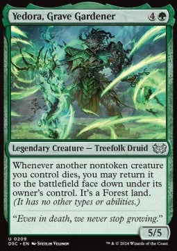 Yedora, Grave Gardener - Commander: Duskmourn: House of Horror (Uncommon) [DSC-209]