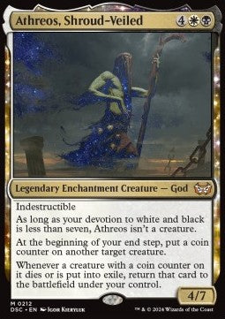 Athreos, Shroud-Veiled - Commander: Duskmourn: House of Horror (Mythic) [DSC-212]