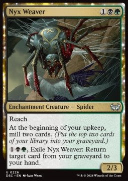 Nyx Weaver - Commander: Duskmourn: House of Horror (Uncommon) [DSC-226]