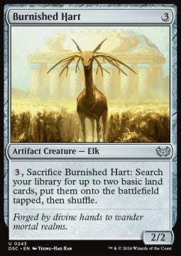 Burnished Hart - Commander: Duskmourn: House of Horror (Uncommon) [DSC-243]