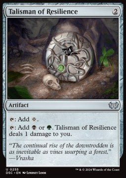 Talisman of Resilience - Commander: Duskmourn: House of Horror (Uncommon) [DSC-255]