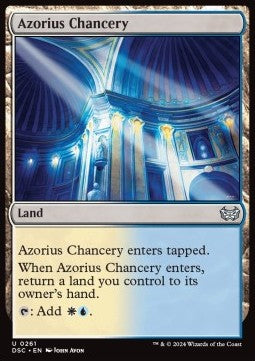 Azorius Chancery - Commander: Duskmourn: House of Horror (Uncommon) [DSC-261]