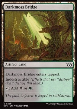 Darkmoss Bridge - Commander: Duskmourn: House of Horror (Common) [DSC-269]