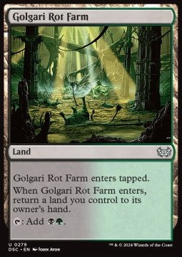 Golgari Rot Farm - Commander: Duskmourn: House of Horror (Uncommon) [DSC-279]