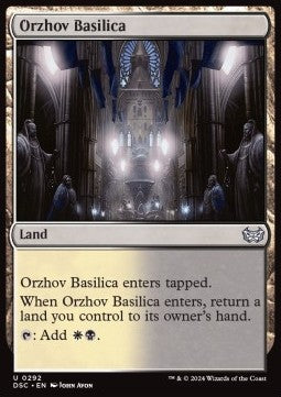 Orzhov Basilica - Commander: Duskmourn: House of Horror (Uncommon) [DSC-292]