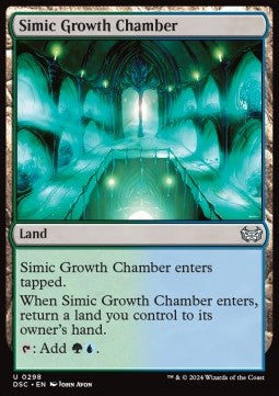Simic Growth Chamber - Commander: Duskmourn: House of Horror (Uncommon) [DSC-298]