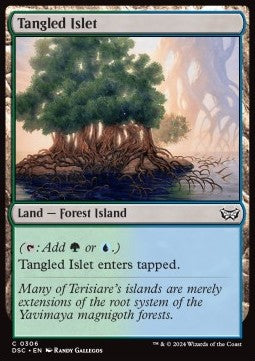 Tangled Islet - Commander: Duskmourn: House of Horror (Common) [DSC-306]