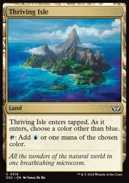Thriving Isle - Commander: Duskmourn: House of Horror (Common) [DSC-316]