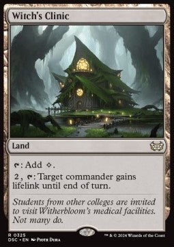 Witch's Clinic - Commander: Duskmourn: House of Horror (Rare) [DSC-325]