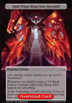 Dark Wings Bring Your Downfall - Commander: Duskmourn: House of Horror (Special) [DSC-332]