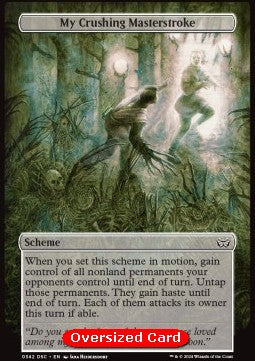 My Crushing Masterstroke - Commander: Duskmourn: House of Horror (Special) [DSC-342]