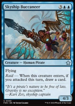Skyship Buccaneer - Magic: The Gathering Foundations (Uncommon) [FDN-50]