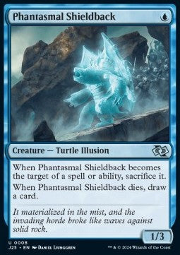 Phantasmal Shieldback - Foundations Jumpstart (Uncommon) [J25-8]