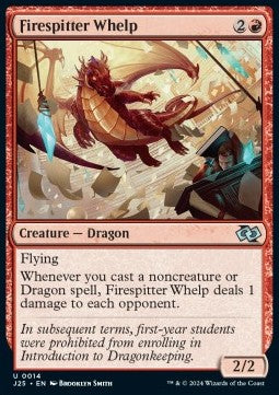 Firespitter Whelp - Foundations Jumpstart (Uncommon) [J25-14]