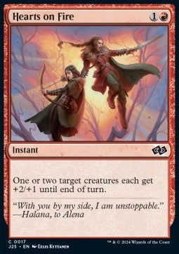 Hearts on Fire - Foundations Jumpstart (Common) [J25-17]