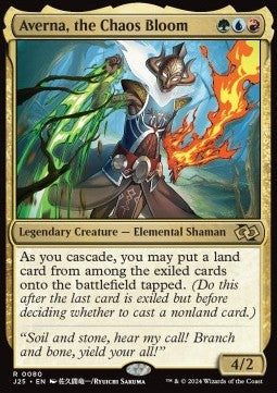 Averna, the Chaos Bloom - Foundations Jumpstart (Rare) [J25-80]