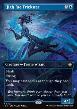 High Fae Trickster (V.1) - Magic: The Gathering Foundations: Extras (Rare) [XFDN-307]