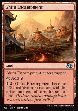 Ghitu Encampment - Foundations Jumpstart (Uncommon) [J25-155]