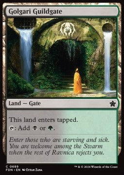 Golgari Guildgate - Magic: The Gathering Foundations: Starter Collection (Common) [SFDN-689]