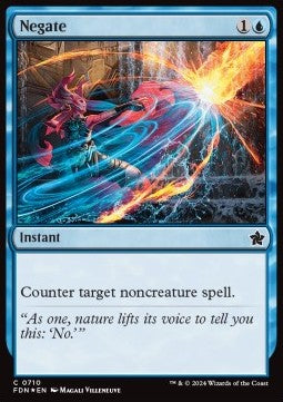 Negate - Magic: The Gathering Foundations: Starter Collection (Common) [SFDN-710]