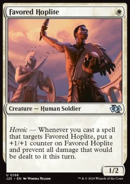 Favored Hoplite - Foundations Jumpstart (Uncommon) [J25-196]