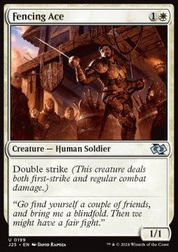 Fencing Ace - Foundations Jumpstart (Uncommon) [J25-199]