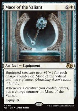 Mace of the Valiant - Foundations Jumpstart (Rare) [J25-221]