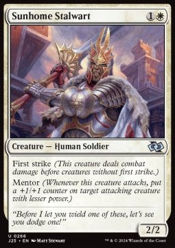Sunhome Stalwart - Foundations Jumpstart (Uncommon) [J25-266]