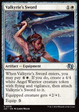 Valkyrie's Sword - Foundations Jumpstart (Uncommon) [J25-276]