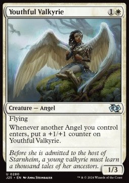 Youthful Valkyrie - Foundations Jumpstart (Uncommon) [J25-280]