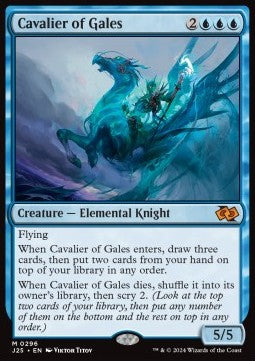 Cavalier of Gales - Foundations Jumpstart (Mythic) [J25-296]