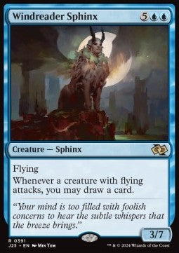 Windreader Sphinx - Foundations Jumpstart (Rare) [J25-391]
